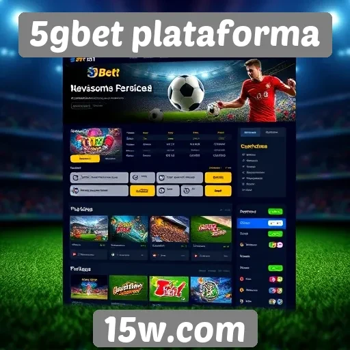 Experiência do usuário na navegação do site 5gbet