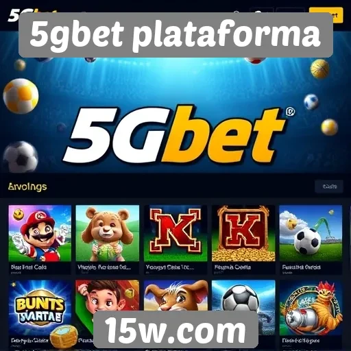 Variedade de jogos disponíveis na 5gbet